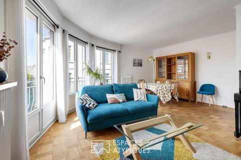 Appartement d&rsquo;angle au cachet préservé entre gares et Vieux-Lille