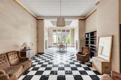 Appartement à repenser complètement avec jardin