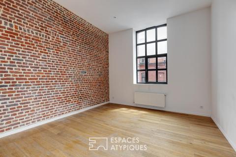 Loft lumineux au coeur d’une ancienne usine textile