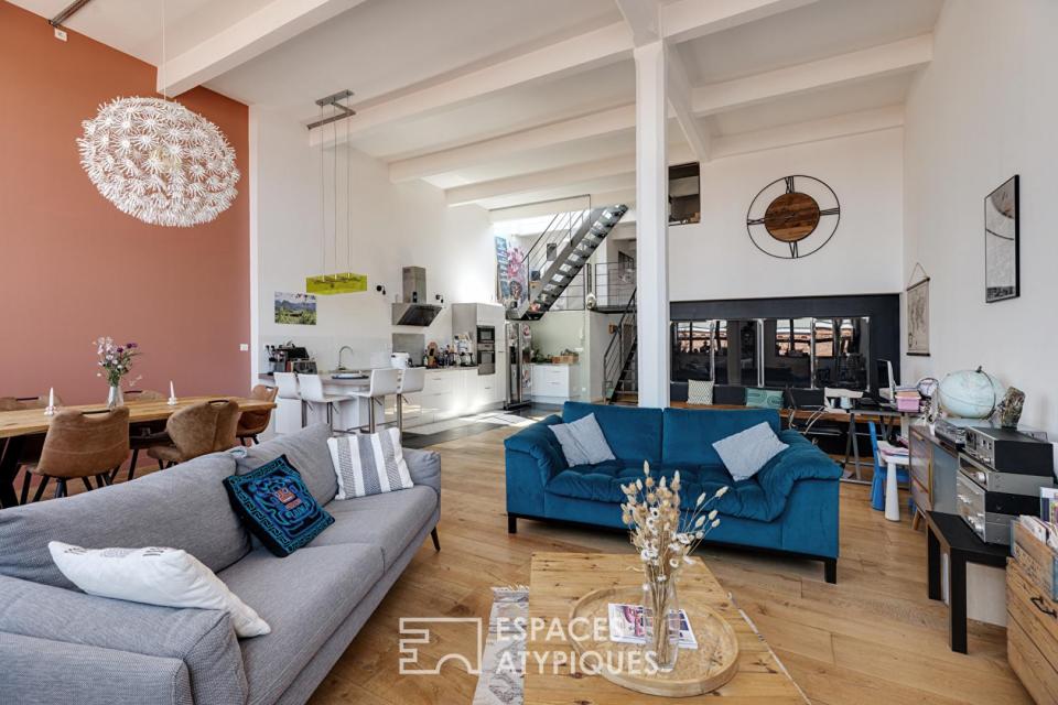 Duplex au coeur d'une ancienne corseterie