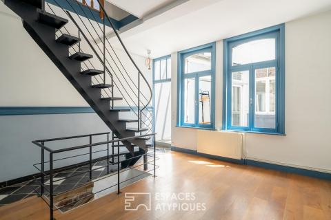 Maison familiale de caractère avec patio en coeur d&rsquo;îlot