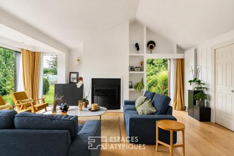 Maison d’architecte contemporaine dans son écrin de nature