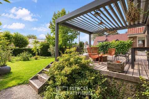 Maison familiale avec jardin arboré proche de l’hippodrome