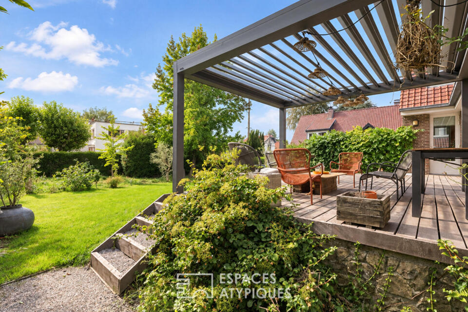 Maison familiale avec jardin arboré proche de l'hippodrome