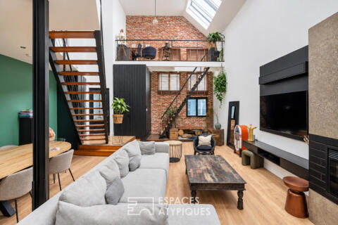 Exceptional loft with spectacular proportions in a former cinema