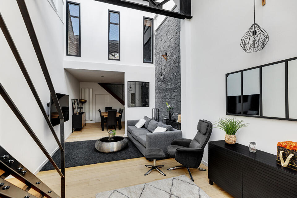 Esprit loft et douceur de vivre à l'abri des regards