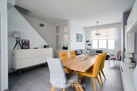 Maison de ville avec jardin