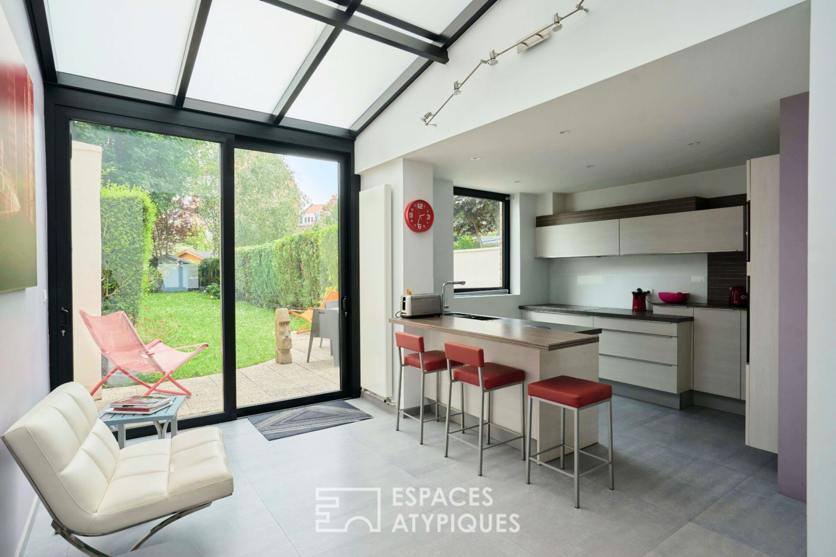 Maison de ville avec jardin