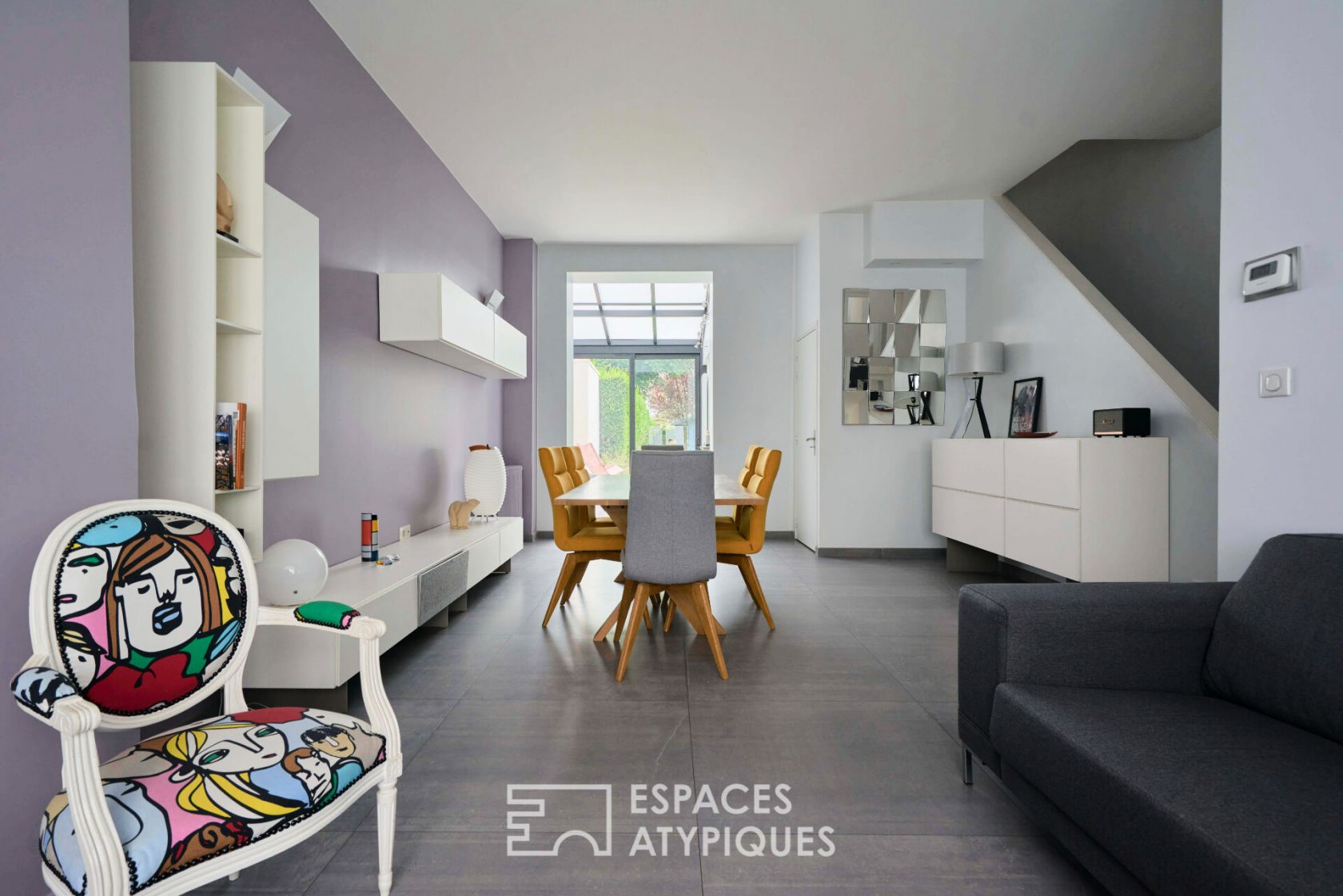 Maison de ville avec jardin