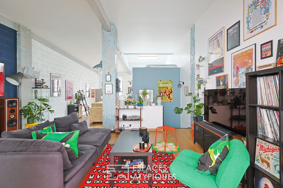 Loft dans une ancienne bonneterie avec terrasse quartier Virolois