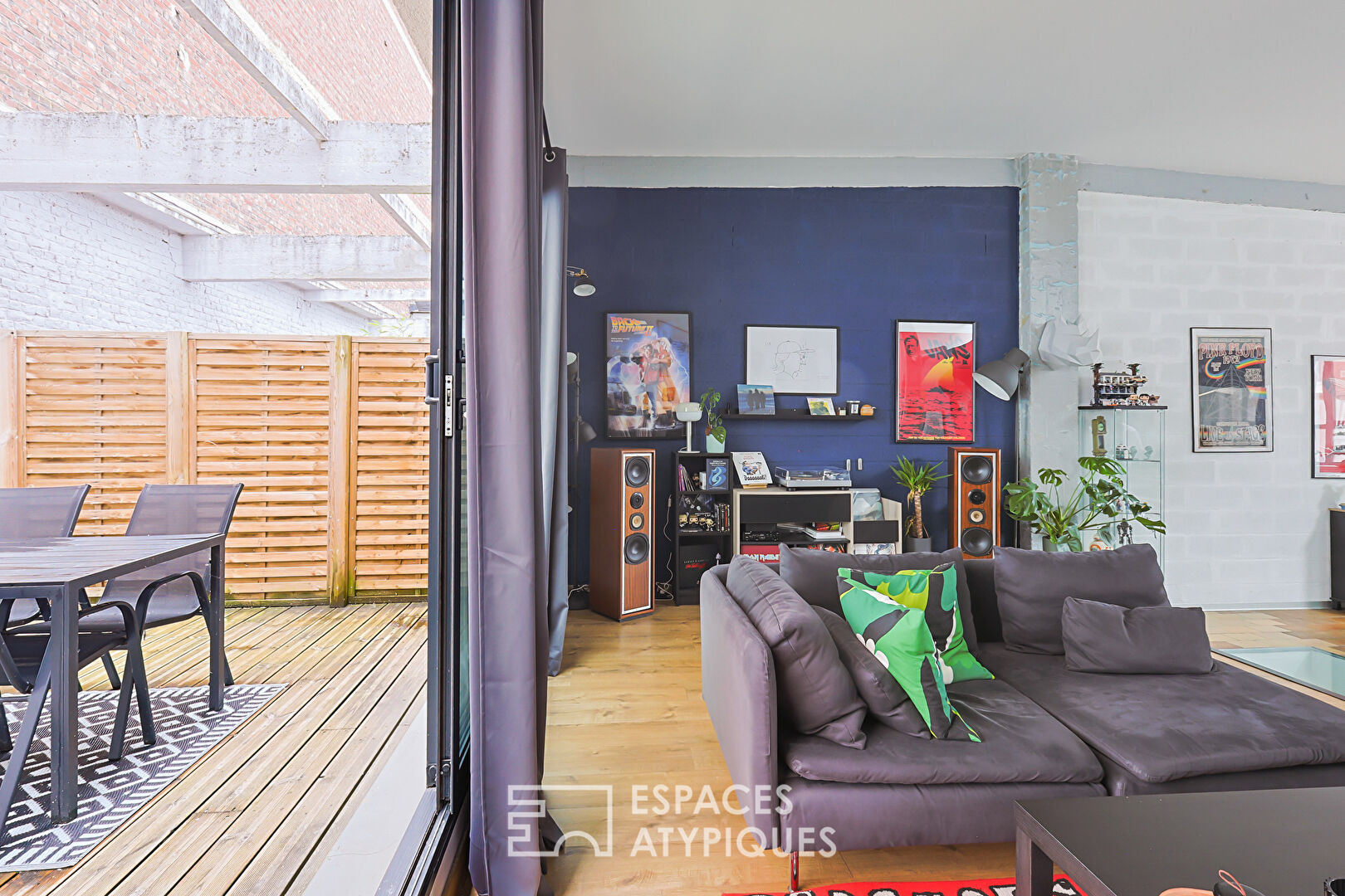 Loft dans une ancienne bonneterie avec terrasse quartier Virolois