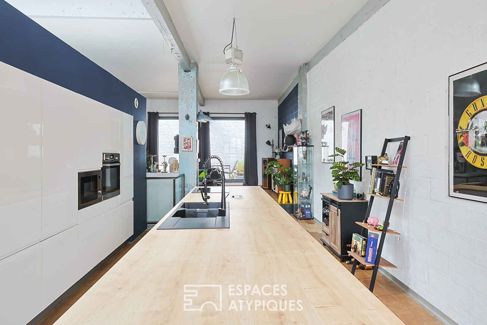 Loft dans une ancienne bonneterie avec terrasse quartier Virolois