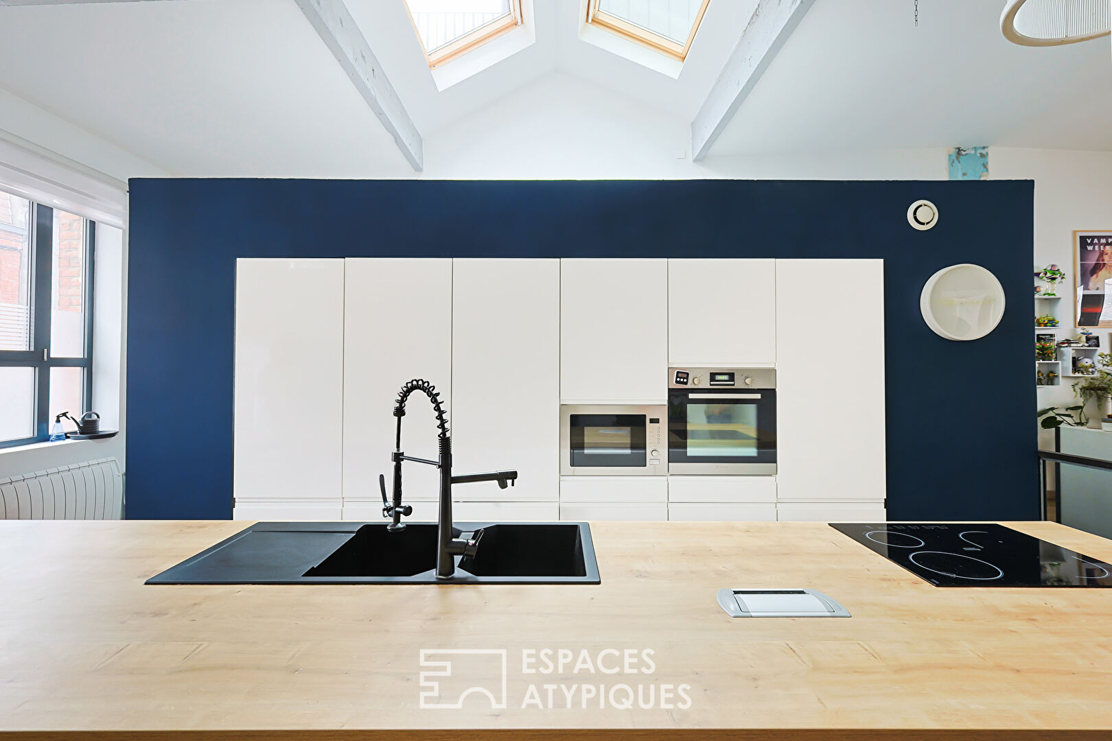 Loft dans une ancienne bonneterie avec terrasse quartier Virolois