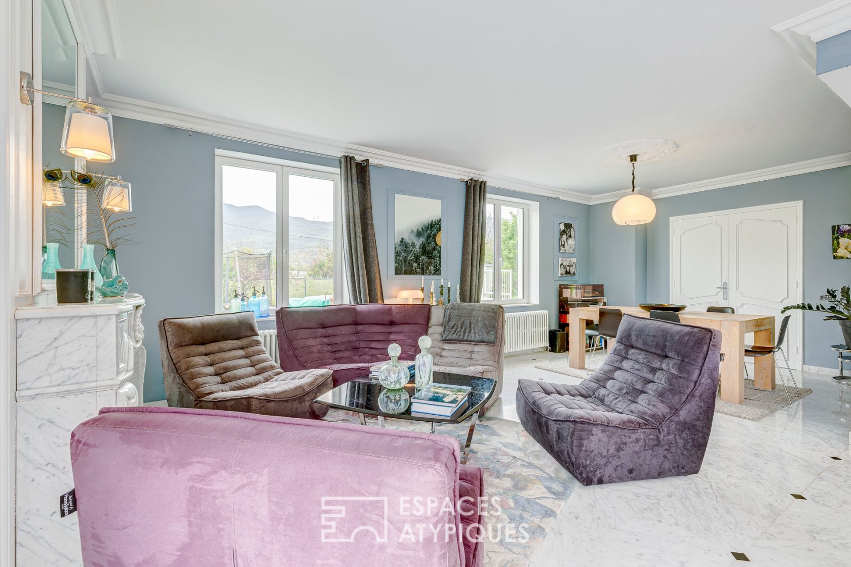Villa rénovée au calme vue montagnes