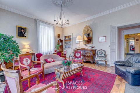Appartement de caractère aux volumes généreux