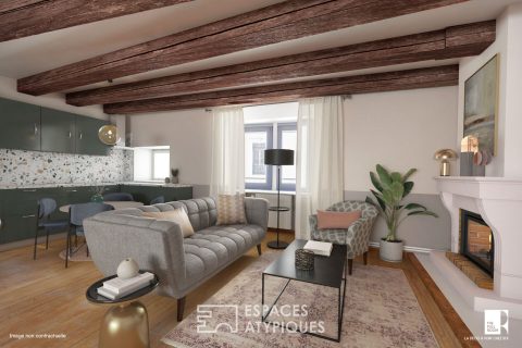 Appartement de caractère à réinventer en centre ville