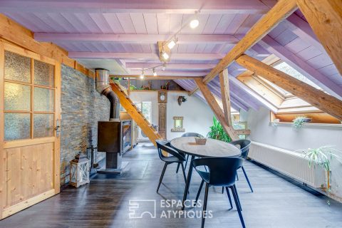 Moulin réhabilité et son écurie