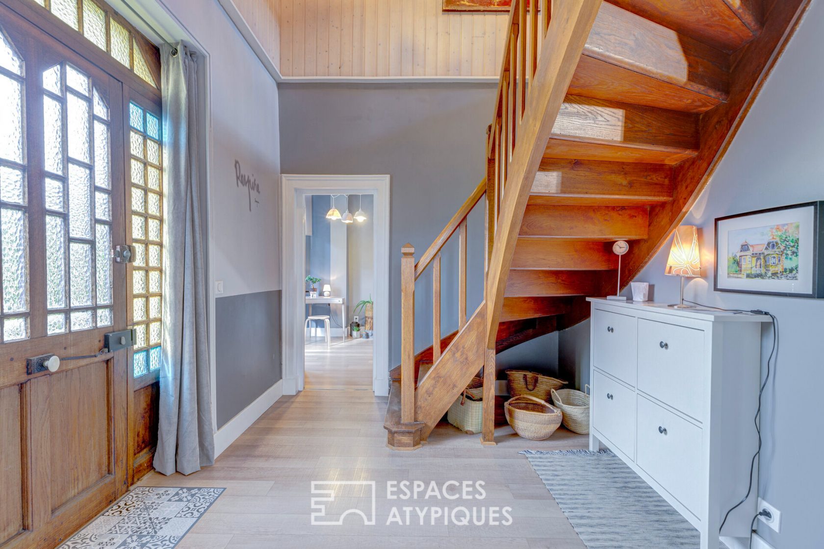 Renovated house and its contemporary annex