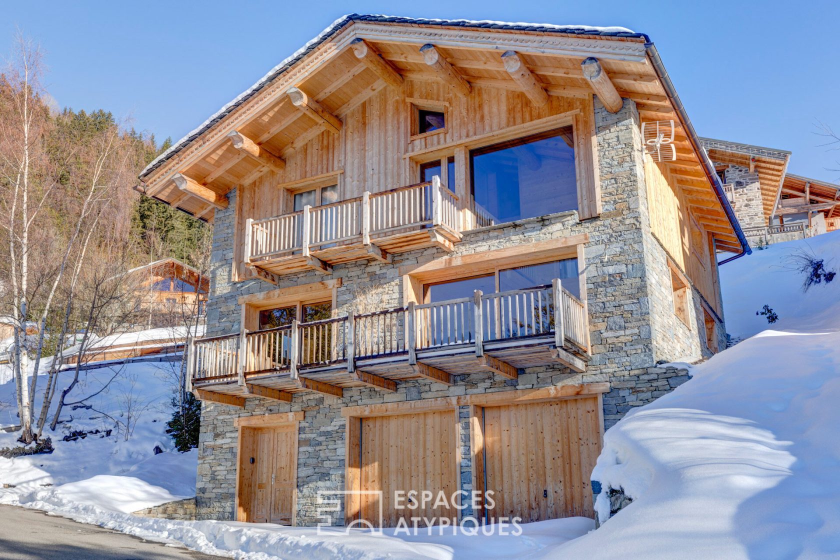Character chalet with a view