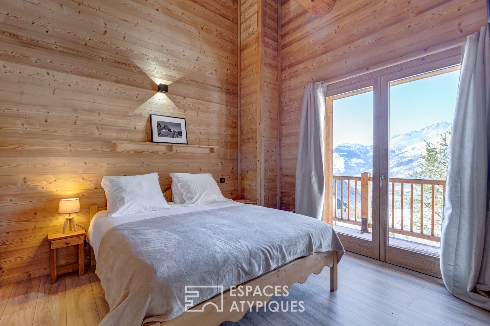 Character chalet with a view