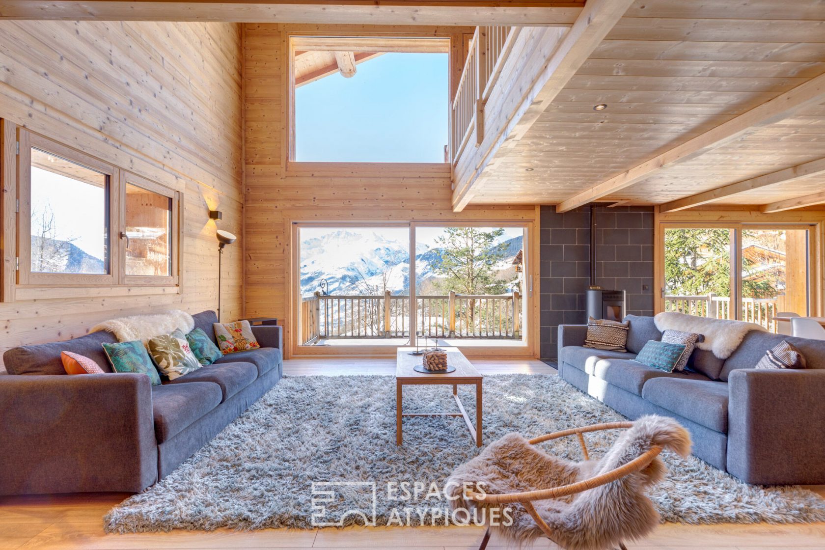 Character chalet with a view