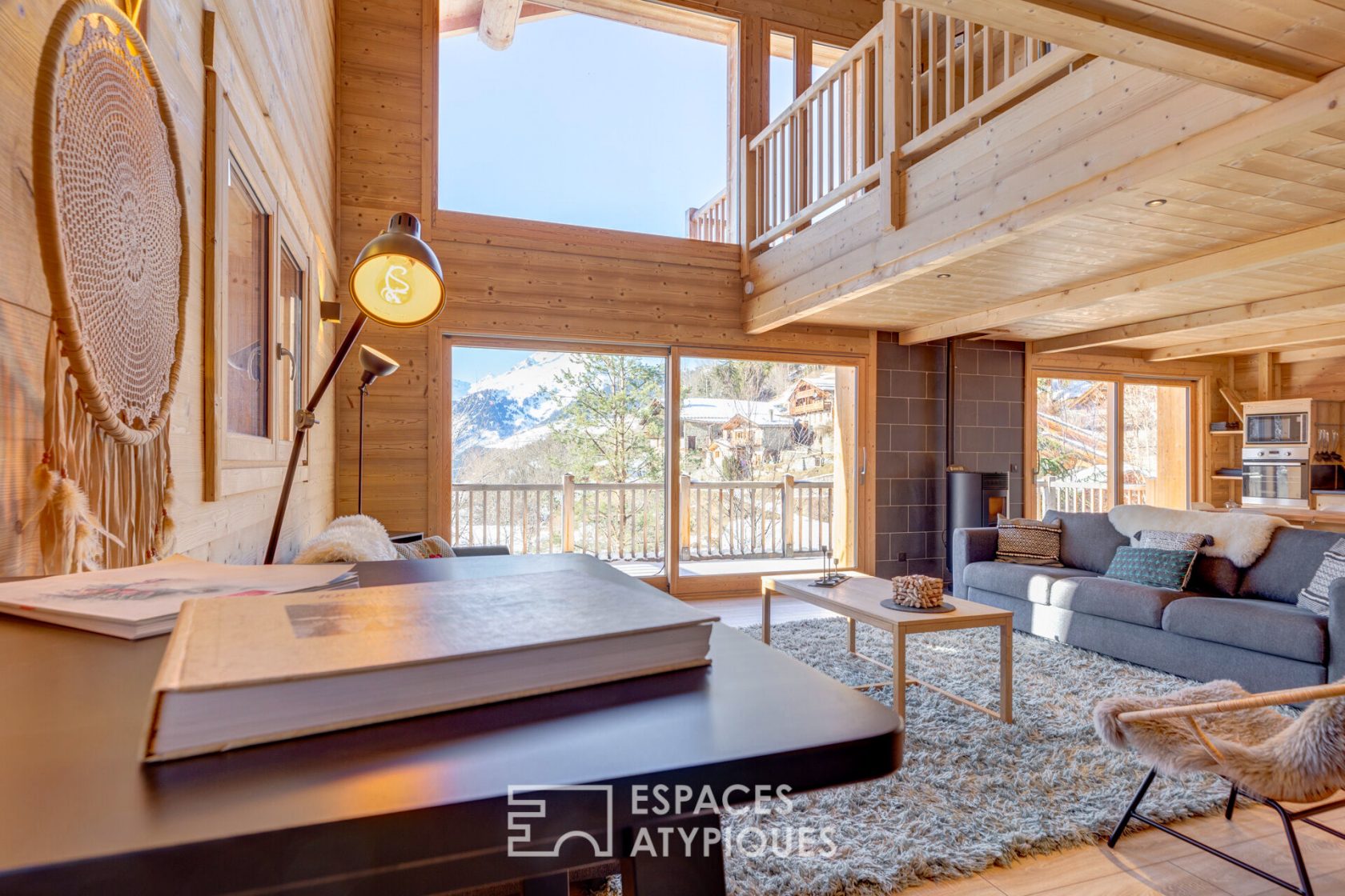 Character chalet with a view