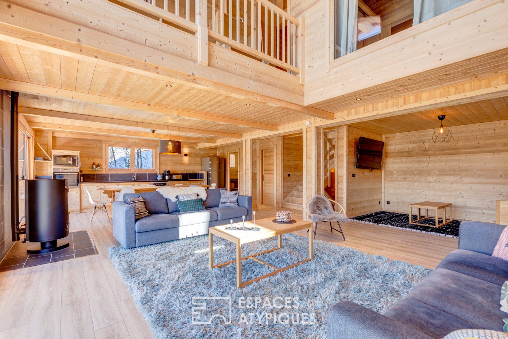Character chalet with a view