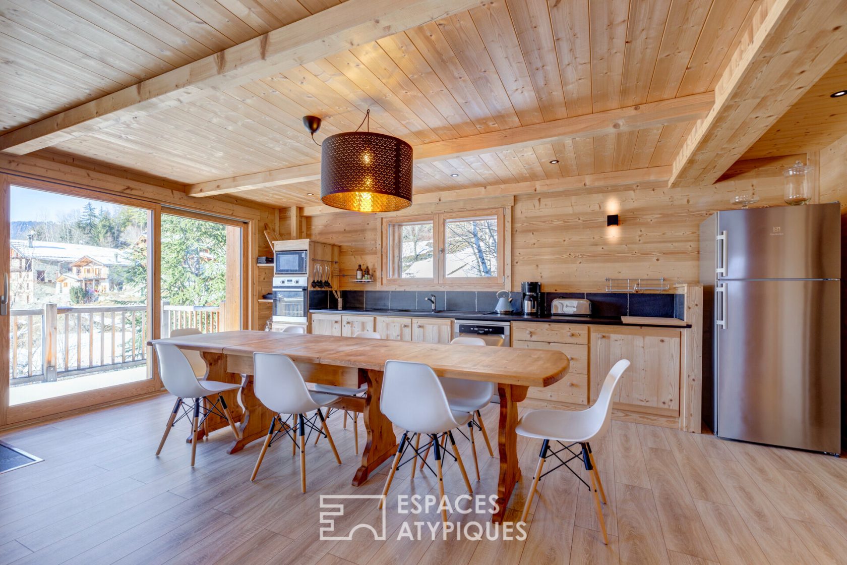 Character chalet with a view