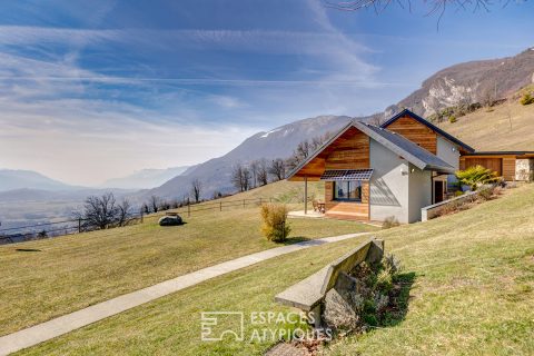 Maison contemporaine avec vue panoramique