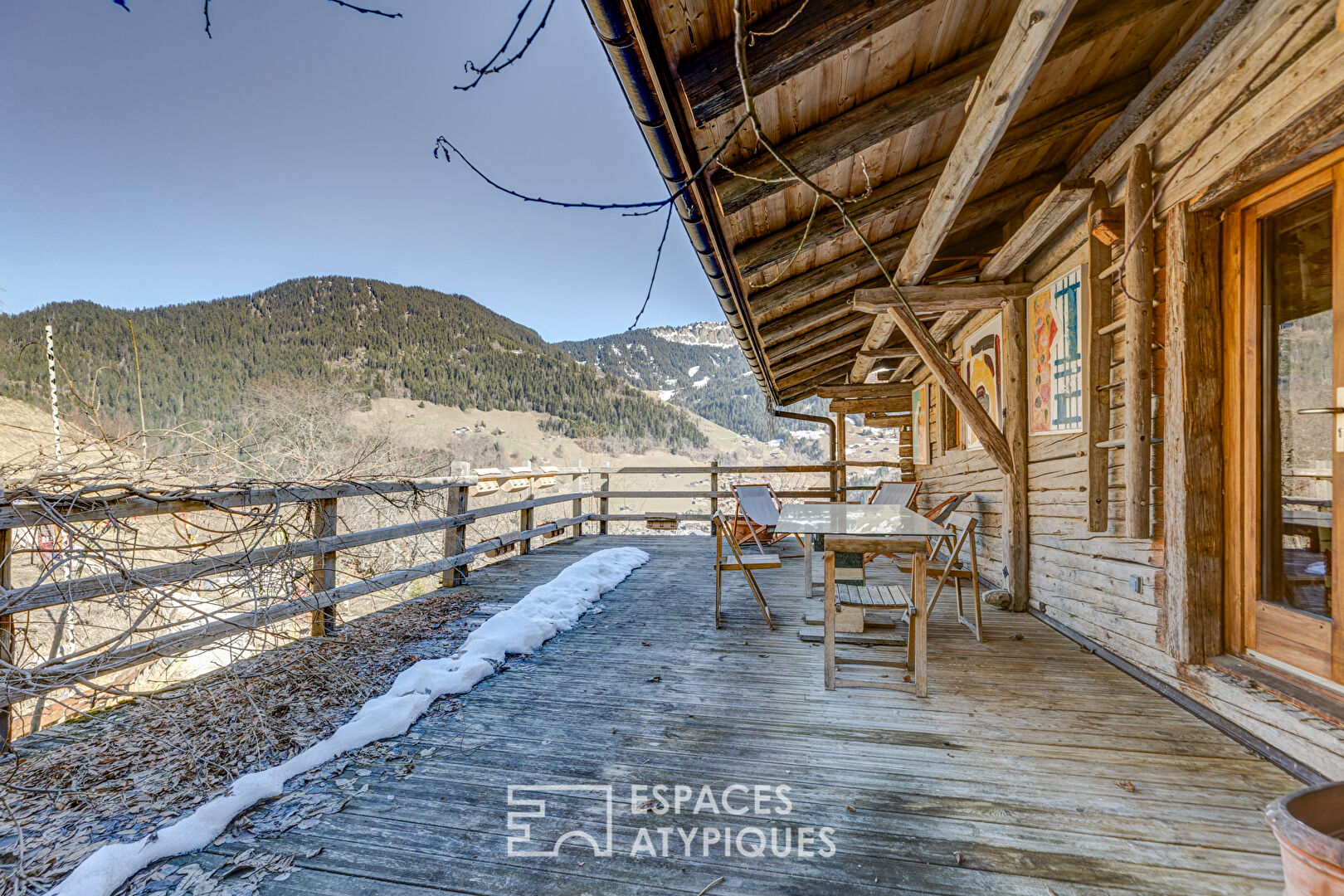 Alpine chalet with stunning views