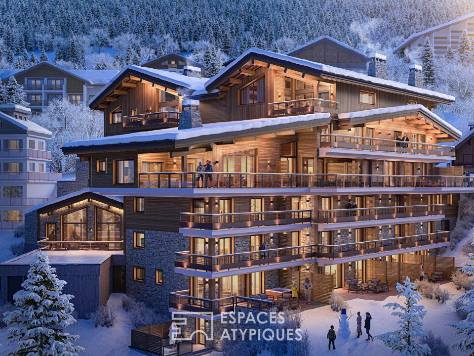 74390 CHATEL - Duplex inversé avec terrasse - Réf. 1248EA-1