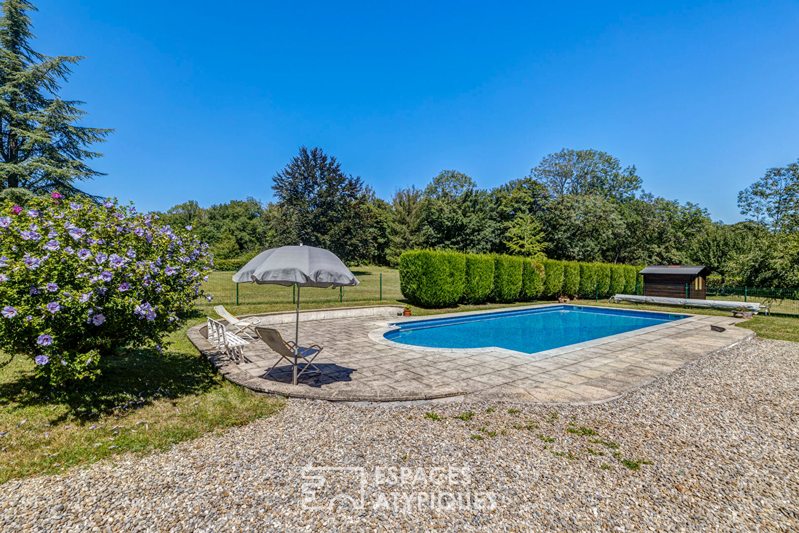 Ferme du XVIIème siècle avec piscine