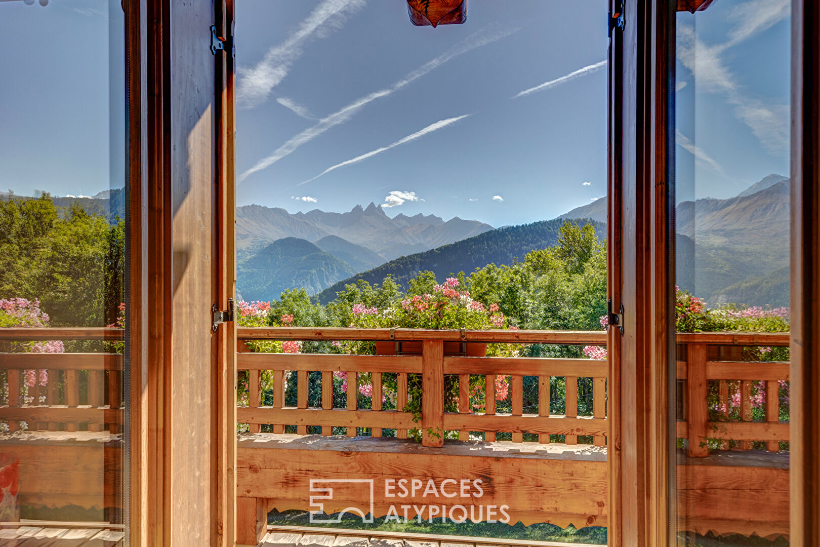 Chalet de caractère avec vue