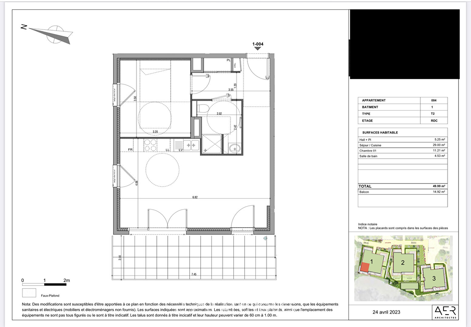 Appartement dans l’Ecoquartier du centre Viry