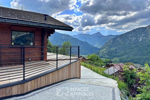 Character chalet with a view