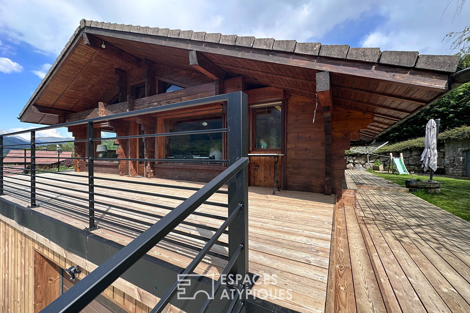 Chalet de caractère avec vue