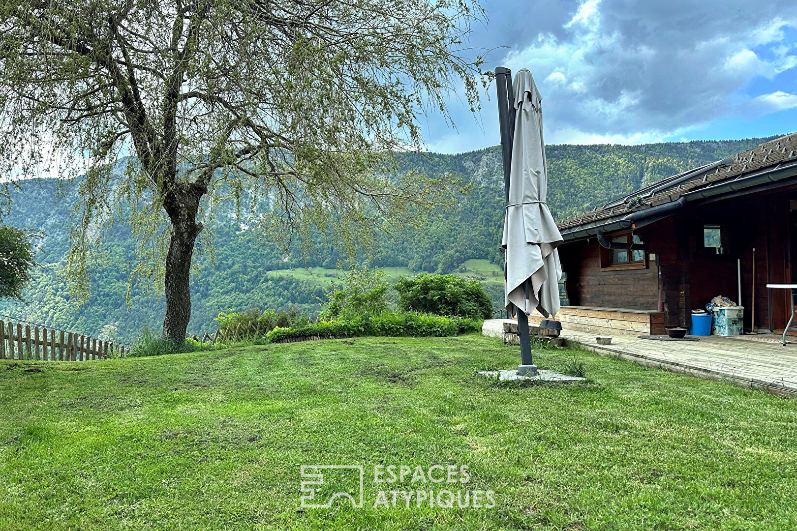 Character chalet with a view