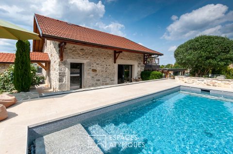 Old stone farmhouse completely renovated
