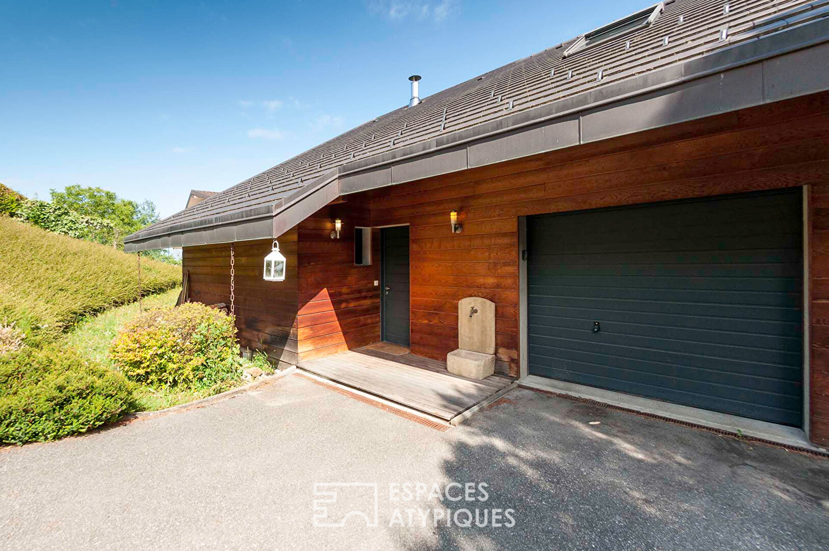 Maison contemporaine jumelée avec vue panoramique sur le lac