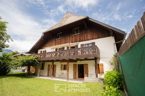 Renovated Savoyard farmhouse