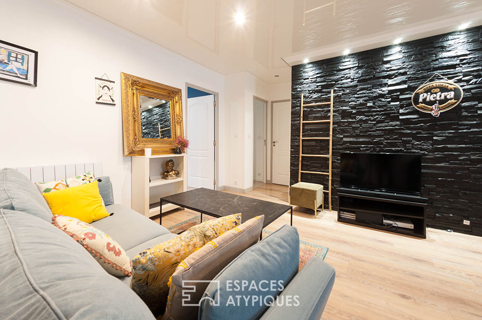 Appartement rénové en plein coeur de ville