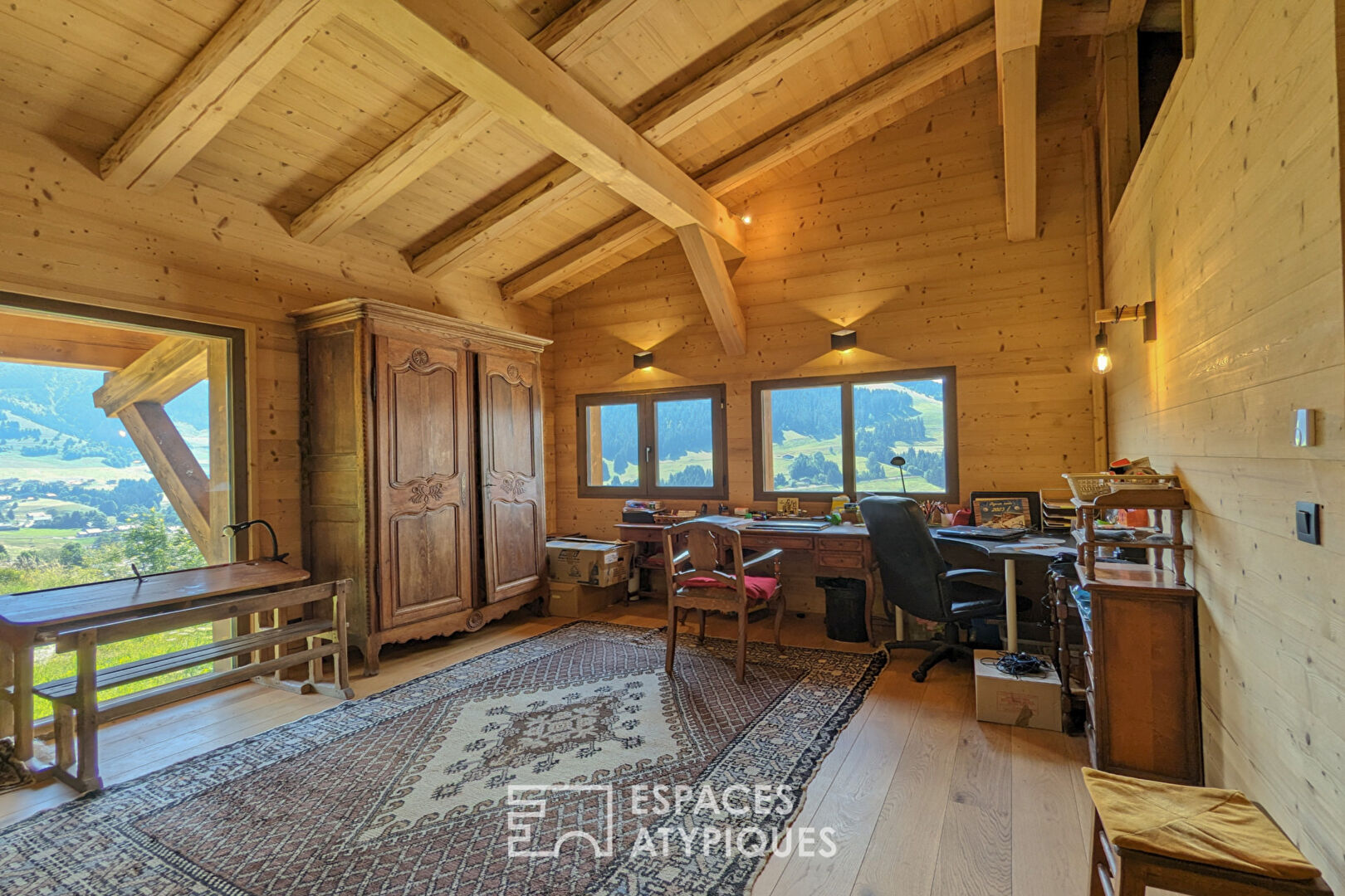Chalet in the heart of the nature with a view