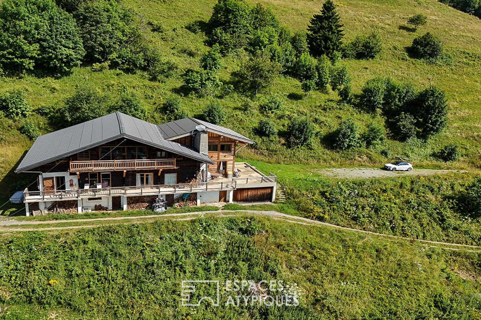 Chalet avec vue