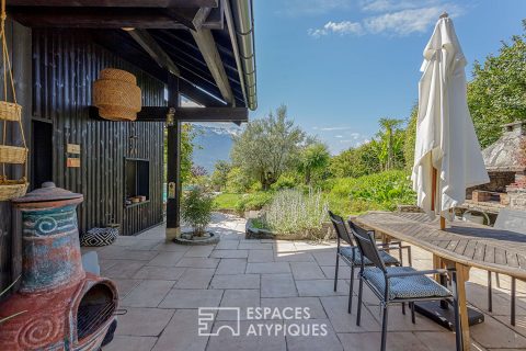 Maison familiale avec vue et piscine