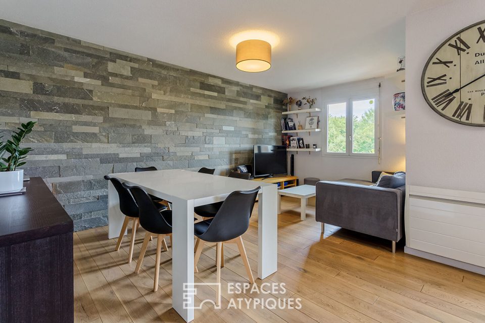 Appartement contemporain à la décoration soignée