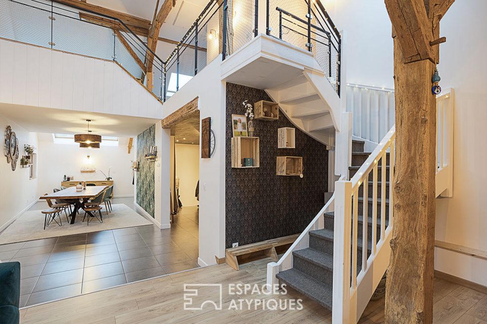 Loft spacieux et charme d'antan à 20 minutes de la Suisse