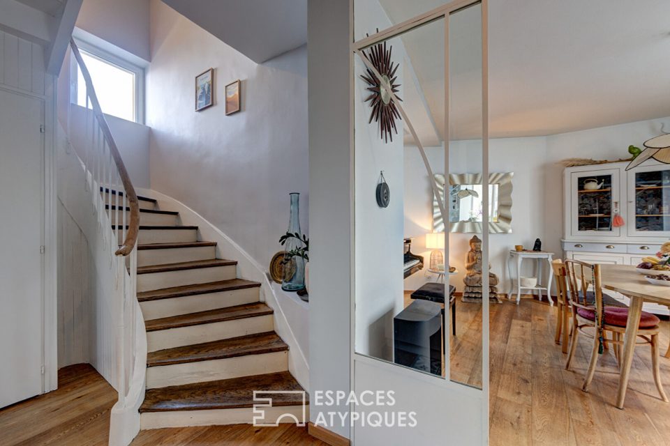 Une villa singulière face au Léman