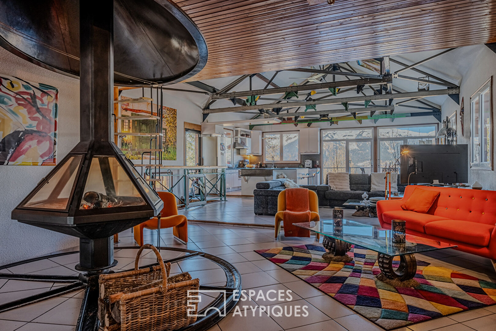 Exceptional chalet facing the peaks