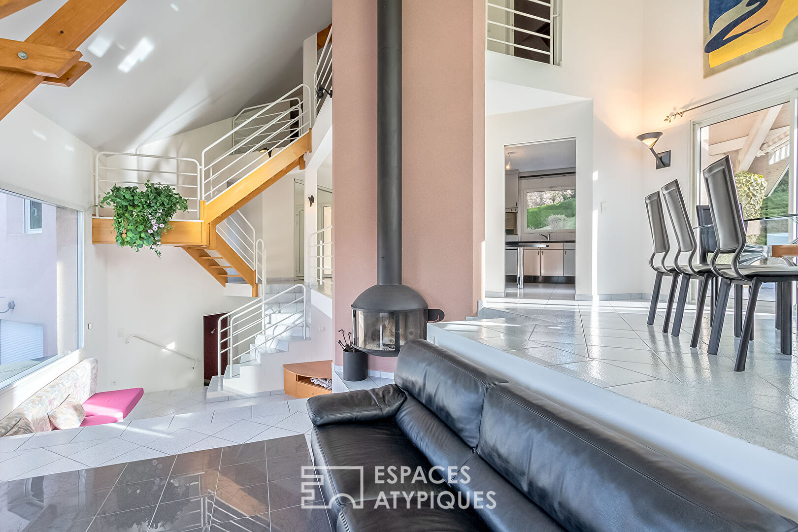 Maison d’architecte avec piscine