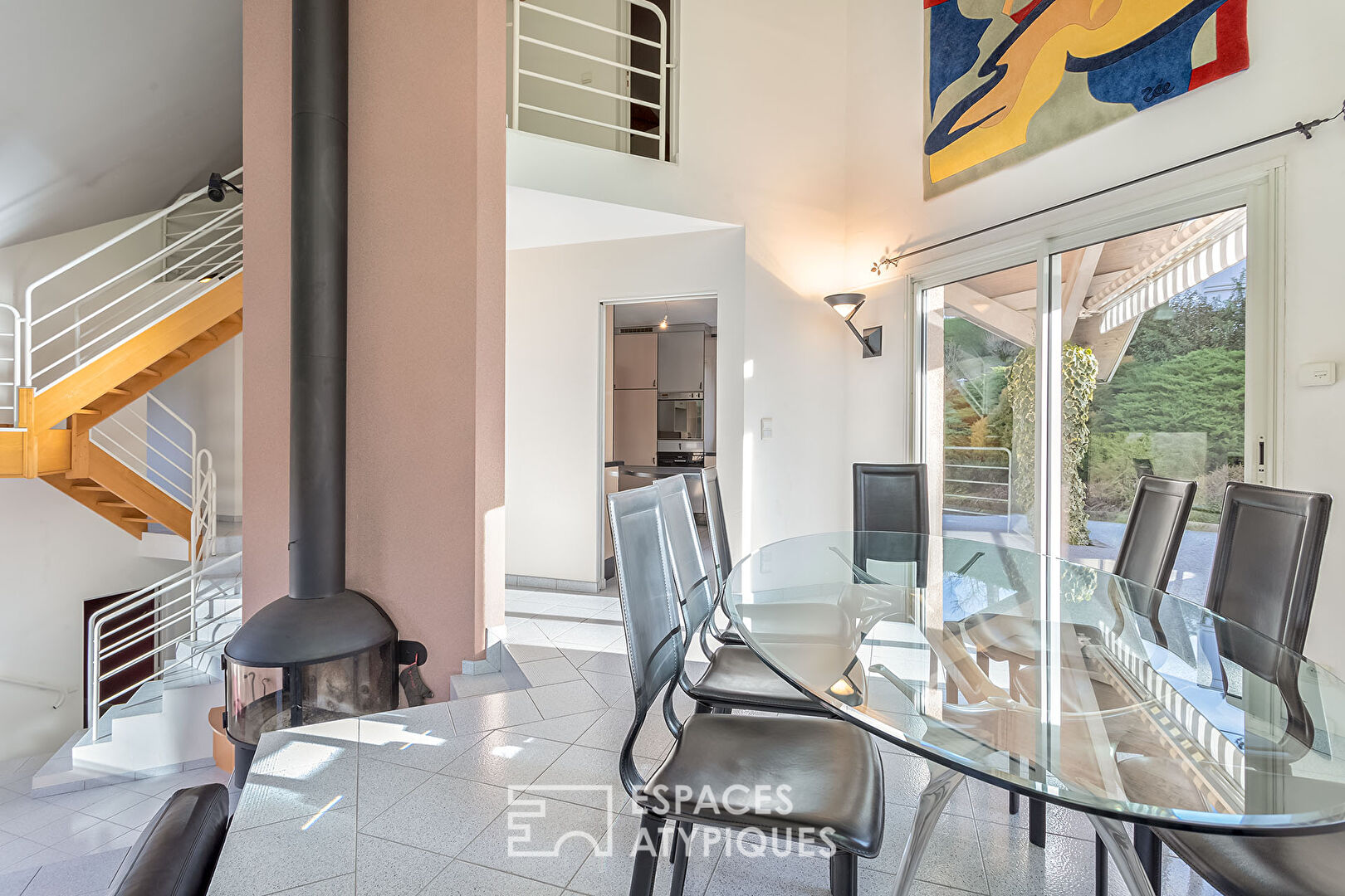Maison d’architecte avec piscine